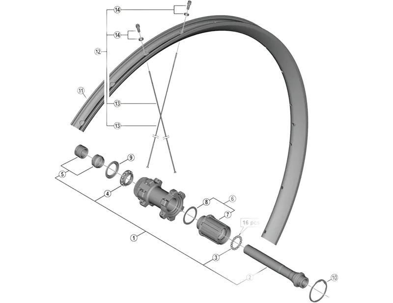 Balfes Bikes Shimano WH-RX570-TL-700C spoke 296 mm | Free postage over £30, £10 off first order, price match & 0% finance.