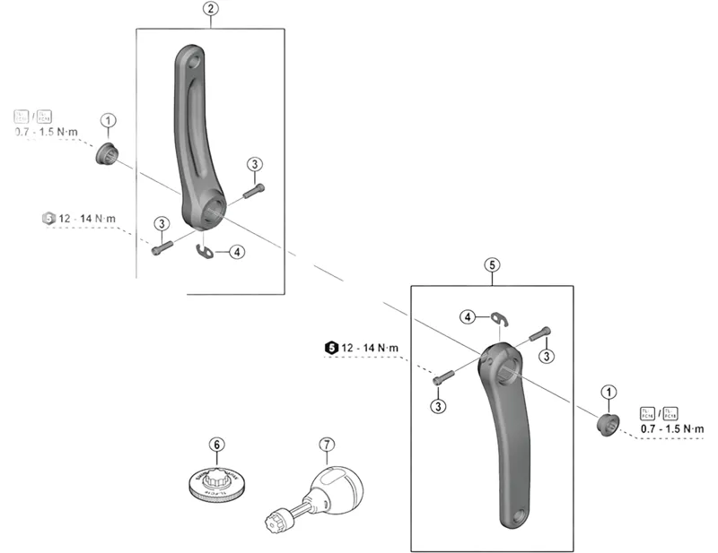 Balfes Bikes Shimano shimano FCM8100 Crank Arm Fixing Bolt in Silver | Free postage over £30, £10 off first order, price match & 0% finance.