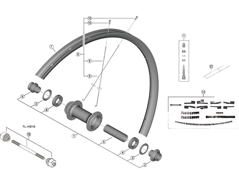Balfes Bikes Shimano SHimano WH-MT620-TL valve unit | Free postage over £30, £10 off first order, price match & 0% finance.