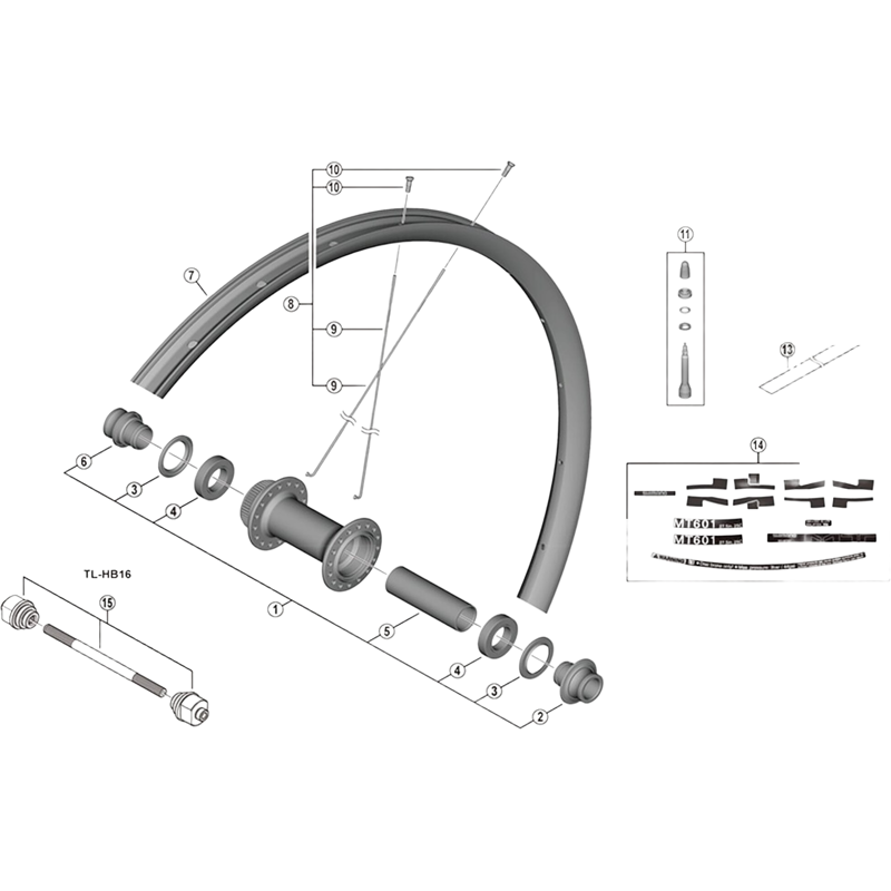 Balfes Bikes Shimano SHimano WH-MT620-TL valve unit | Free postage over £30, £10 off first order, price match & 0% finance.