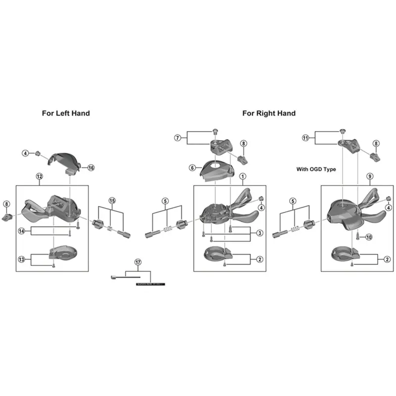 Balfes Bikes Shimano SHimano SL-M5100-I right hand bracket unit | Free postage over £30, £10 off first order, price match & 0% finance.
