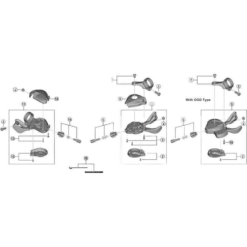 Balfes Bikes Shimano SL-M5100 left hand upper cover | Free postage over £30, £10 off first order, price match & 0% finance.