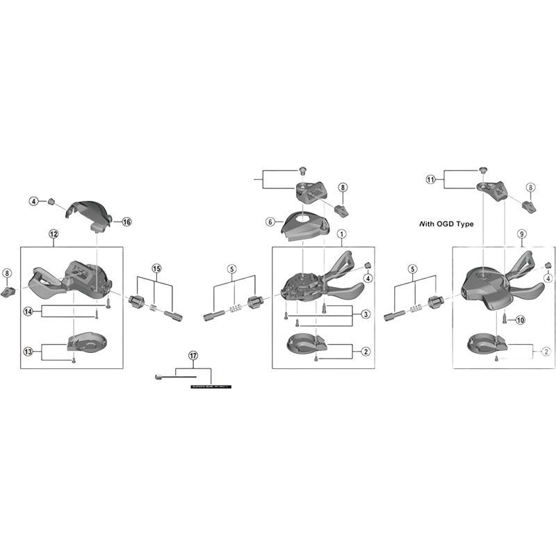 Balfes Bikes Shimano SL-M5100-I left hand upper cover | Free postage over £30, £10 off first order, price match & 0% finance.