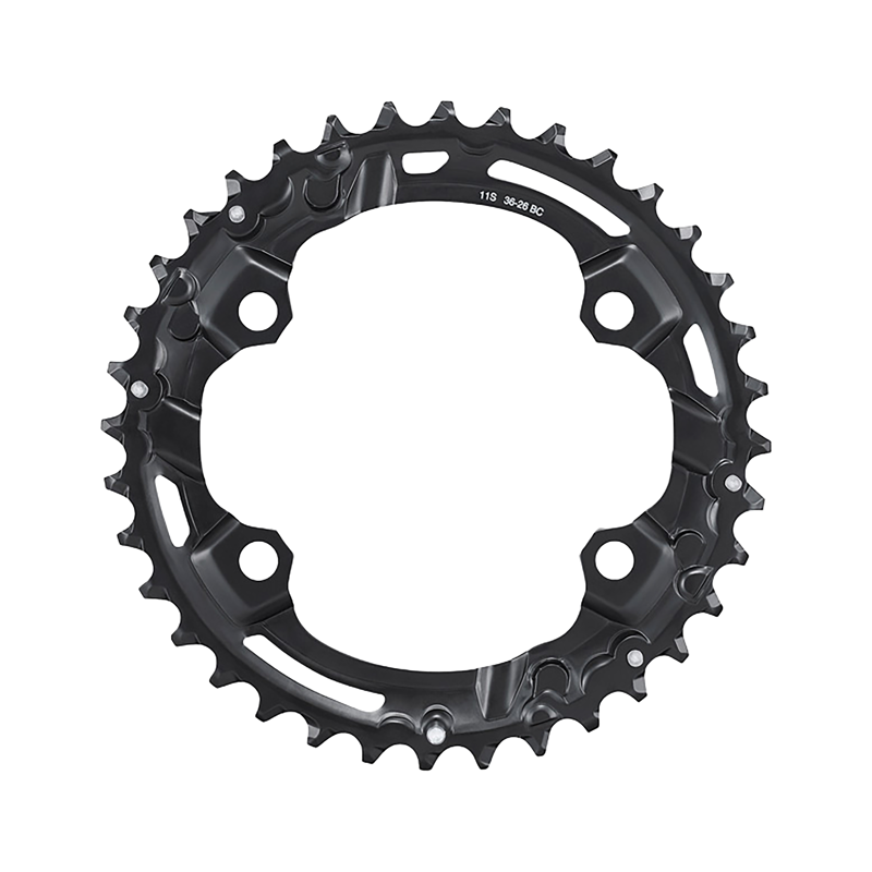 Balfes Bikes Shimano FC-M5100-2 Deore 11 speed double outer chainring 36T-BC for 36-26T | Free postage over £30, £10 off first order, price match & 0% finance.