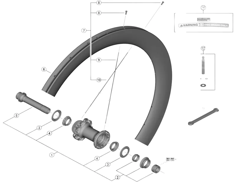 Balfes Bikes Shimano shimano WHR9270-C60-HR-TU-F Left Hand Spoke 252mm in Black | Free postage over £30, £10 off first order, price match & 0% finance.