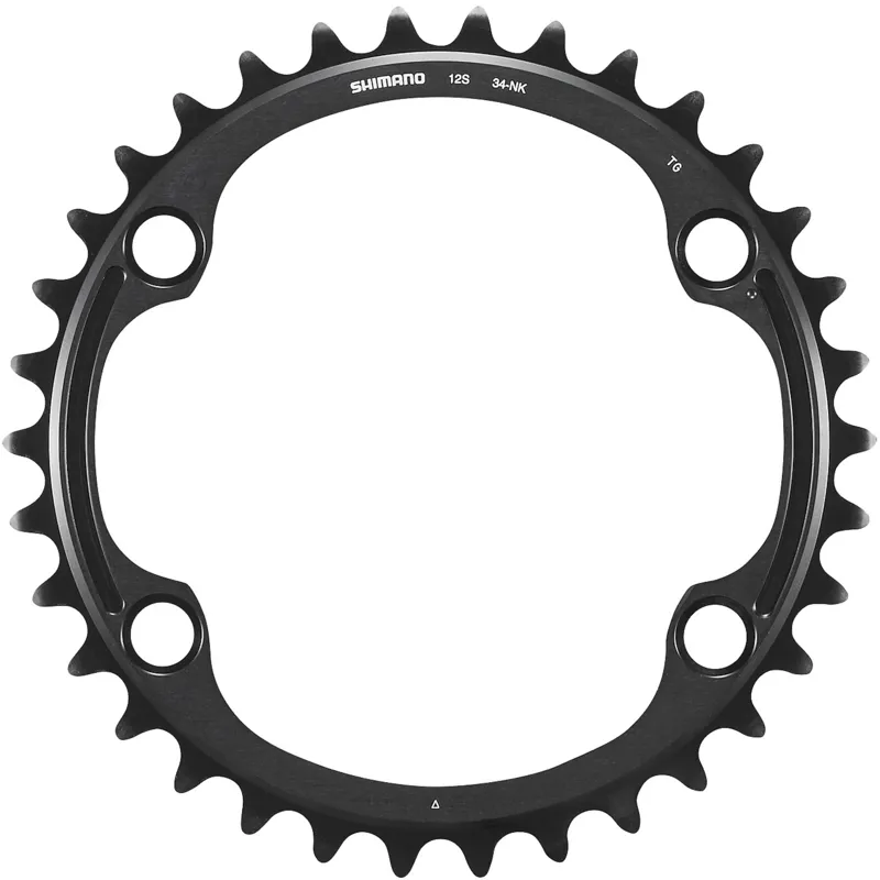Balfes Bikes Shimano Dura Ace FC-R9200 34T NK Chainring in Black | Free postage over £30, £10 off first order, price match & 0% finance.