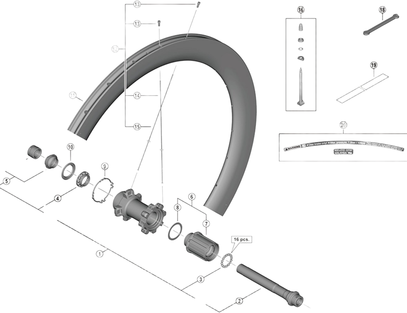 Balfes Bikes Shimano WH-R8170-C60-TL-F spoke - 262 mm | Free postage over £30, £10 off first order, price match & 0% finance.