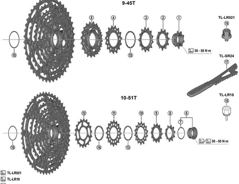Balfes Bikes Shimano XTR CS-M9200 lock ring with sprocket - 9T | Free postage over £30, £10 off first order, price match & 0% finance.