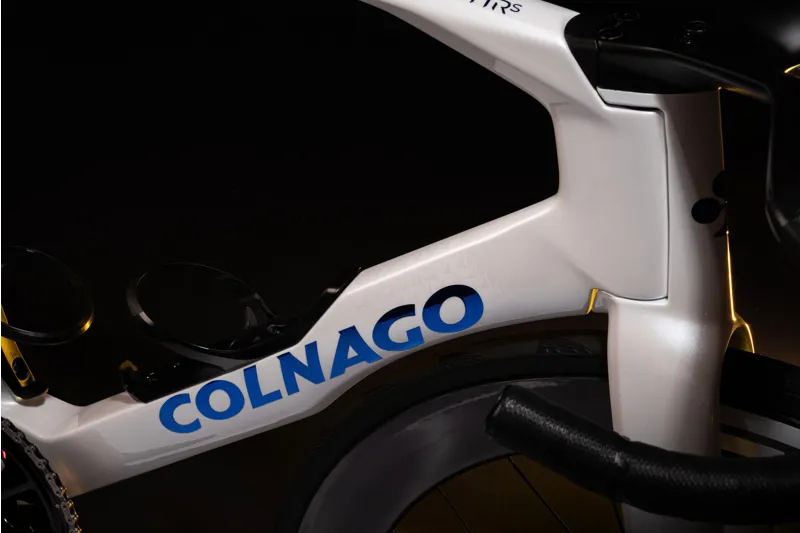 Colnago Y1RS Disc Carbon TT Dura Ace Di2 Aero Road Bike 2025 in ADQ White-2