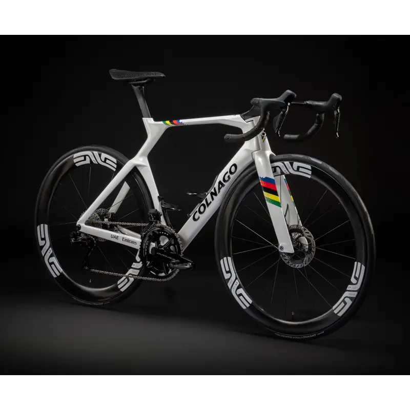 Balfes Bikes Colnago Y1RS Disc 2026 Carbon TT Aero Frameset in World Champ White | Free postage over £30, £10 off first order, price match & 0% finance.