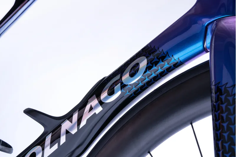 Colnago Y1RS Disc Carbon TT Dura Ace Di2 Aero Road Bike 2026 in YSBO Blue-5