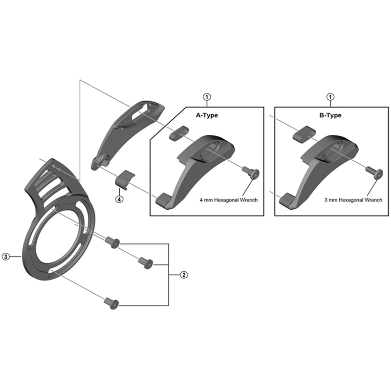 Balfes Bikes Shimano SM-CDE80 back plate 36T | Free postage over £30, £10 off first order, price match & 0% finance.