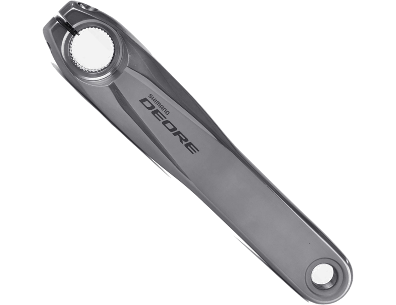 Balfes Bikes Shimano FC-T6010 deore left hand crank arm in silver | Free postage over £30, £10 off first order, price match & 0% finance.