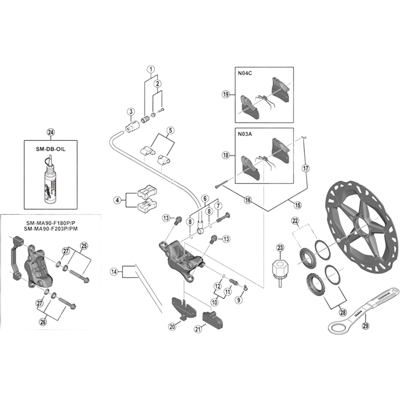Balfes Bikes Shimano BR-M9120 brake Banjo bolt and O-ring | Free postage over £30, £10 off first order, price match & 0% finance.