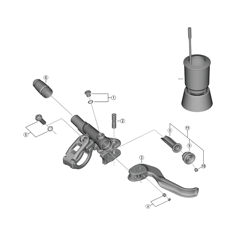 Balfes Bikes Shimano BL-M9100 brake diaphragm unit | Free postage over £30, £10 off first order, price match & 0% finance.