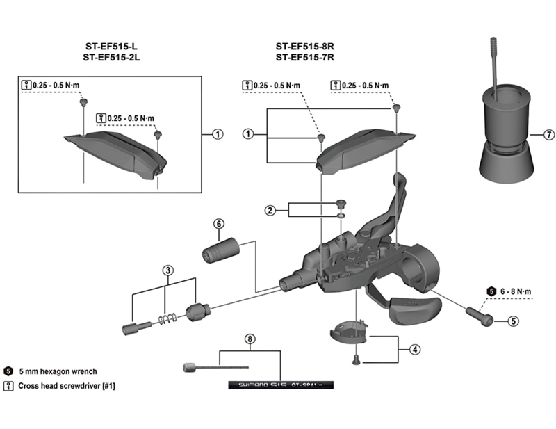 Shimano BL-MT200 hose cover-1
