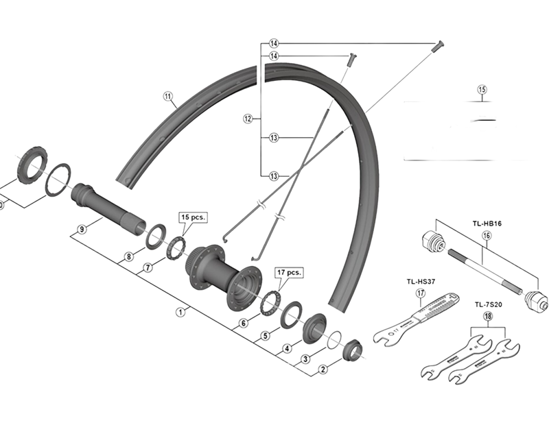 Balfes Bikes Shimano HB-M618 right hand cone with dust cap | Free postage over £30, £10 off first order, price match & 0% finance.