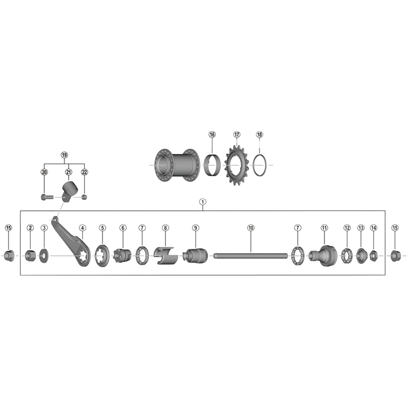 Balfes Bikes Shimano CB-E110 Driver | Free postage over £30, £10 off first order, price match & 0% finance.