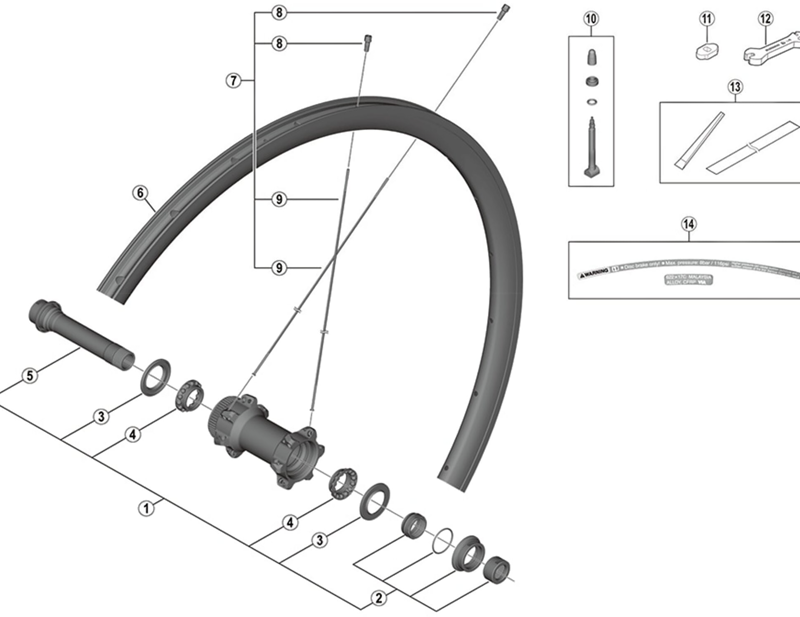 Balfes Bikes Shimano SHimano HB-RS770 complete hub axle | Free postage over £30, £10 off first order, price match & 0% finance.