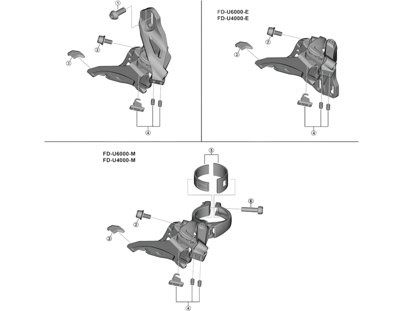 Balfes Bikes Shimano FD-M4020 rubber pad | Free postage over £30, £10 off first order, price match & 0% finance.