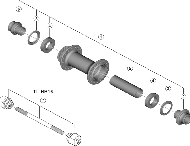 Balfes Bikes Shimano HB-MT410 hub ball bearing - 17 x 30 x 7 | Free postage over £30, £10 off first order, price match & 0% finance.