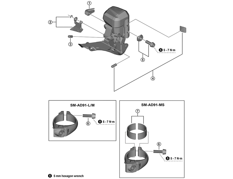 Balfes Bikes Shimano FD-R7150 front mech plug cover | Free postage over £30, £10 off first order, price match & 0% finance.