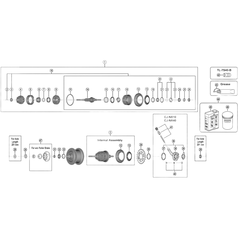 Balfes Bikes Shimano SG-7R40 stop ring for carrier guide 2 | Free postage over £30, £10 off first order, price match & 0% finance.