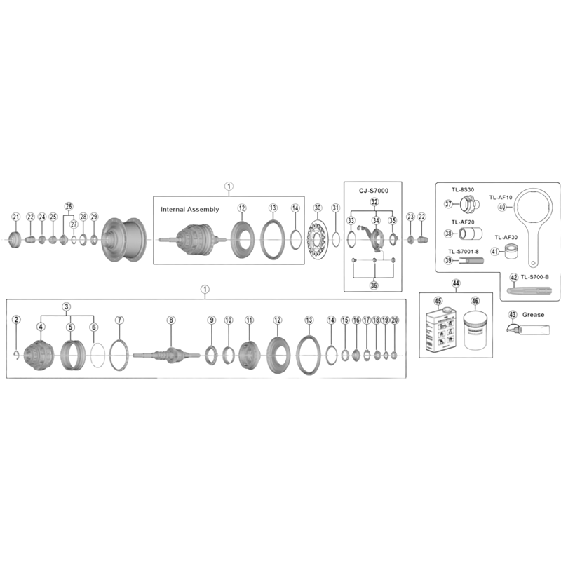 Balfes Bikes Shimano SG-S7000-8 driver plate | Free postage over £30, £10 off first order, price match & 0% finance.