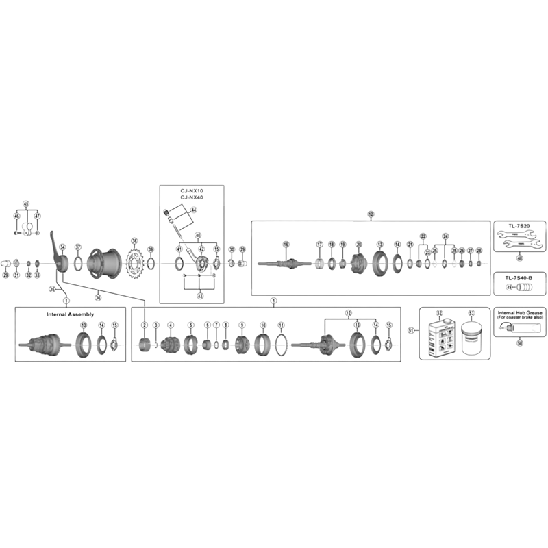 Balfes Bikes Shimano SG-7C20 hub return spring A | Free postage over £30, £10 off first order, price match & 0% finance.