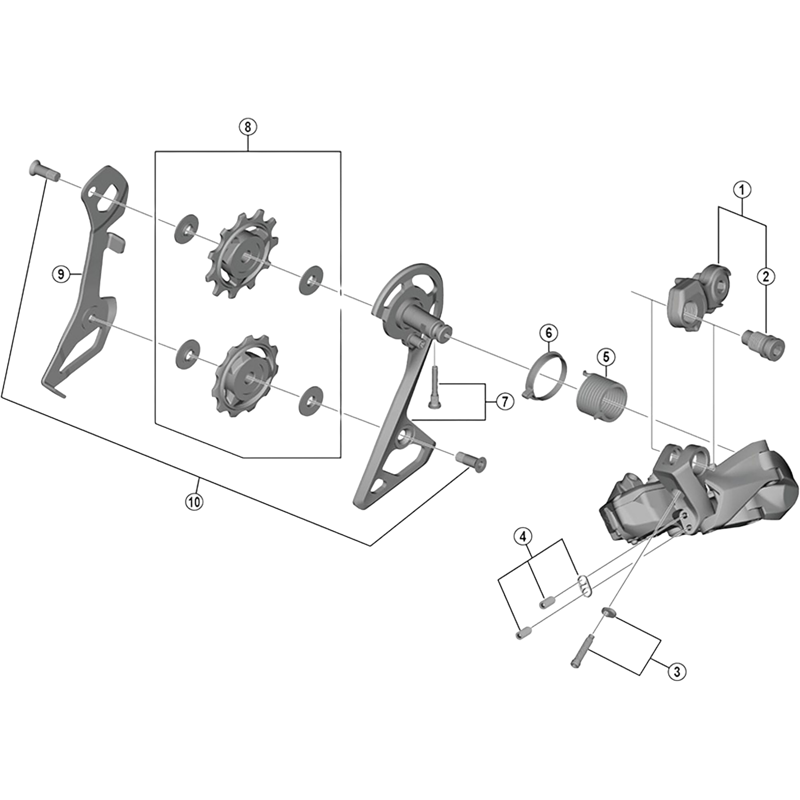Balfes Bikes Shimano RD-R8000 Ultegra rear mech inner plate - SS type | Free postage over £30, £10 off first order, price match & 0% finance.