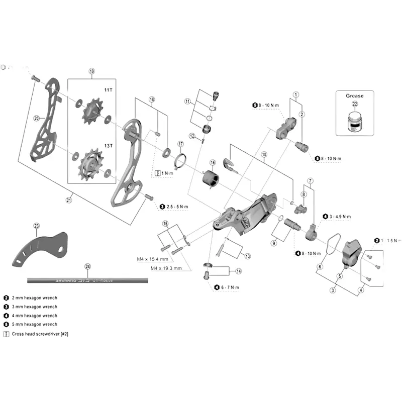 Balfes Bikes Shimano RD-R7000 cable fixing bolt and plate | Free postage over £30, £10 off first order, price match & 0% finance.