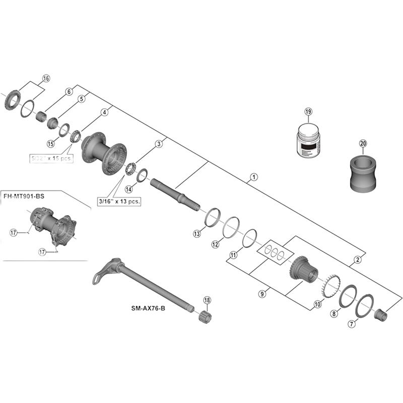 Balfes Bikes Shimano SHimano FH-M9111 XTR outer seal ring | Free postage over £30, £10 off first order, price match & 0% finance.