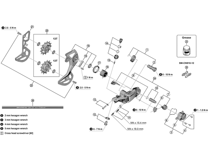 Balfes Bikes Shimano RD-M8120 XT P-cover unit | Free postage over £30, £10 off first order, price match & 0% finance.