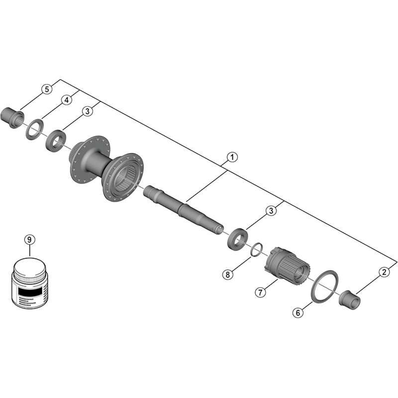 Balfes Bikes Shimano WH-MT501 outer seal cap | Free postage over £30, £10 off first order, price match & 0% finance.