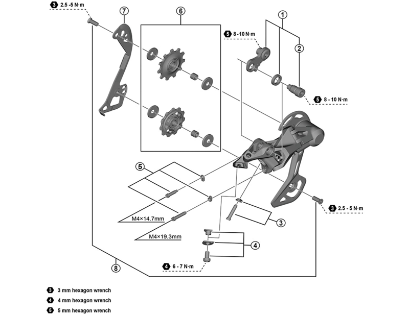 Balfes Bikes Shimano RD-M5120-B Deore bracket axle unit for normal type | Free postage over £30, £10 off first order, price match & 0% finance.