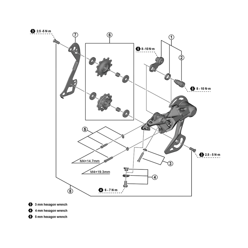 Balfes Bikes Shimano RD-M5120-B Deore bracket axle unit for normal type | Free postage over £30, £10 off first order, price match & 0% finance.