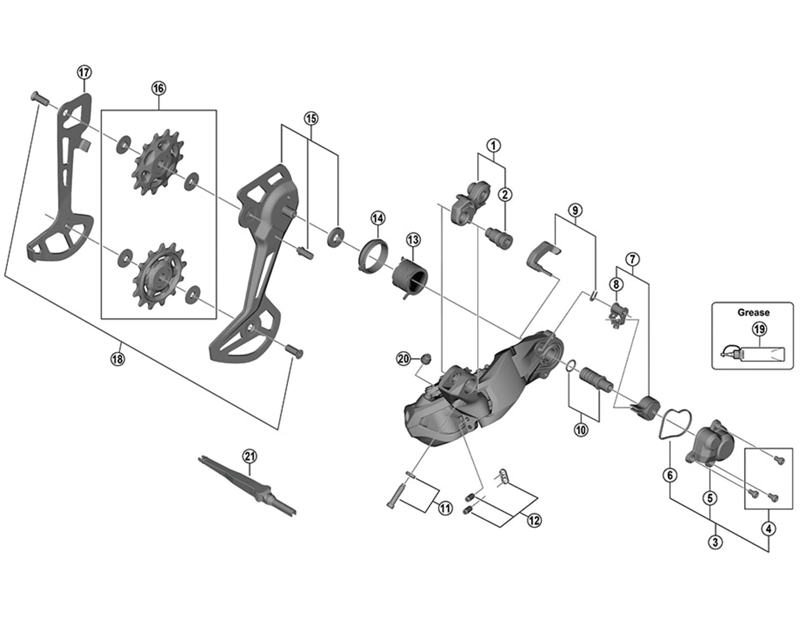 Balfes Bikes Shimano XT RD-M8150-11 bracket axle unit | Free postage over £30, £10 off first order, price match & 0% finance.