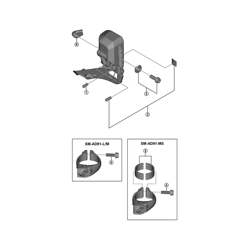 Balfes Bikes Shimano Ultegra FD-6870F low adjust bolt - M4 x 8 mm | Free postage over £30, £10 off first order, price match & 0% finance.