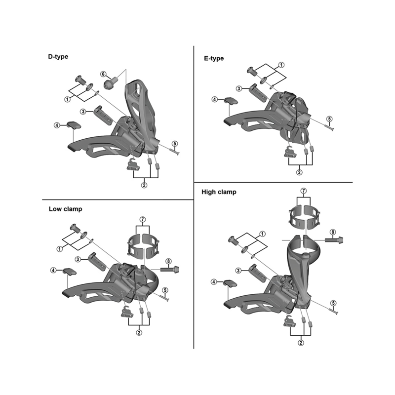 Balfes Bikes Shimano XTR FD-M9020 cable fixing bolt and plate - M6 x 16 mm | Free postage over £30, £10 off first order, price match & 0% finance.