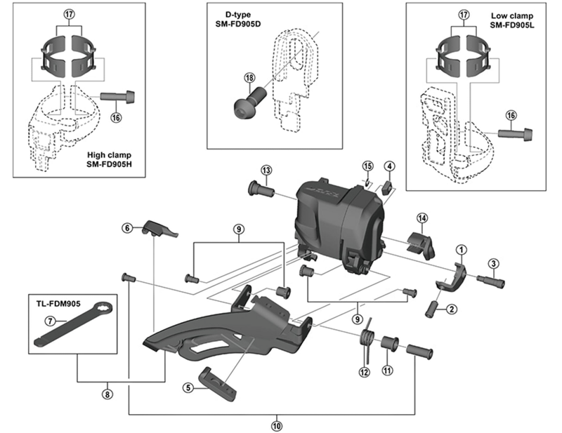 Balfes Bikes Shimano XTR FD-M9070 guide spring | Free postage over £30, £10 off first order, price match & 0% finance.