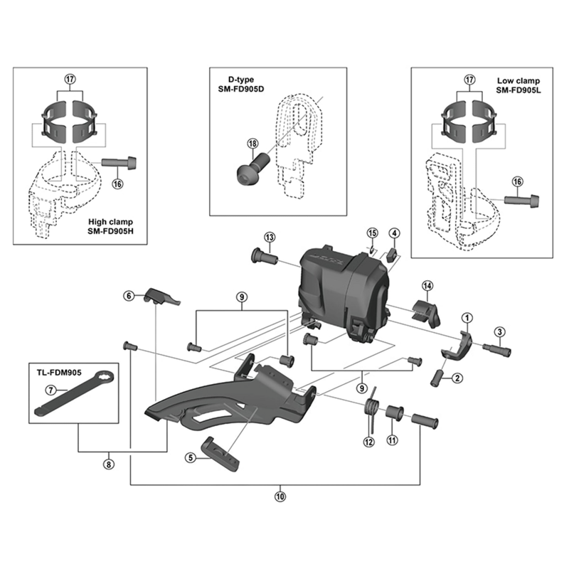 Balfes Bikes Shimano XTR FD-M9070 guide spring | Free postage over £30, £10 off first order, price match & 0% finance.