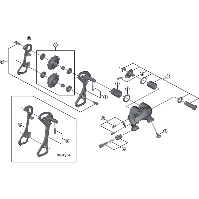 Balfes Bikes Shimano Tiagra RD-4700 inner plate for GS-type | Free postage over £30, £10 off first order, price match & 0% finance.