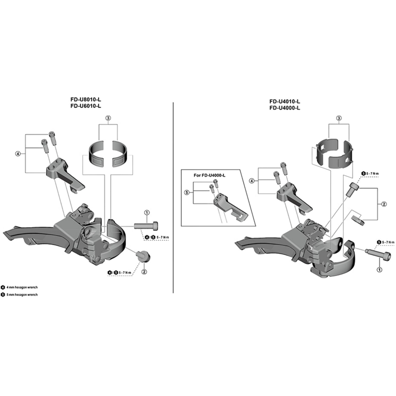 Balfes Bikes Shimano Acera FD-M3000 Clamp band adapter 31.8 mm | Free postage over £30, £10 off first order, price match & 0% finance.