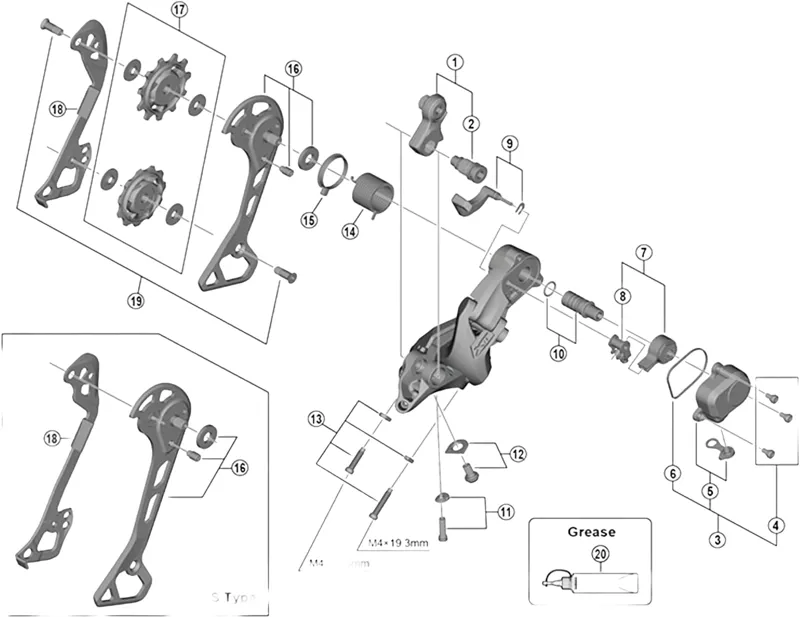 Balfes Bikes Shimano SPaRE RDM8000 B-Axle 2 For Direct Type | Free postage over £30, £10 off first order, price match & 0% finance.
