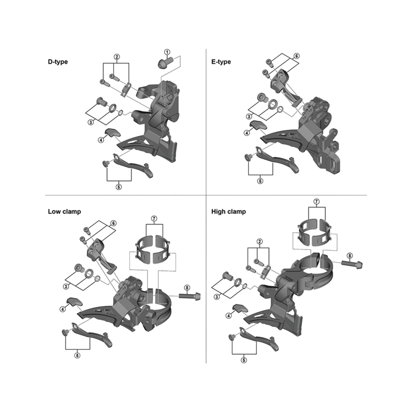Balfes Bikes Shimano XT FD-M8025 stroke adjust screws and plate - M4 x 13.7 mm | Free postage over £30, £10 off first order, price match & 0% finance.