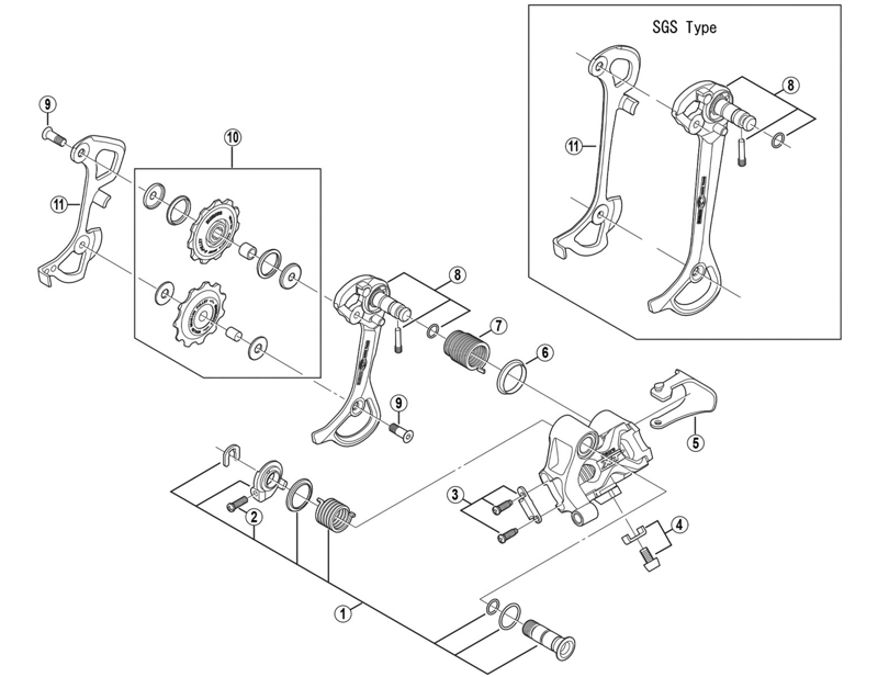 Balfes Bikes Shimano XT RD-M770 inner plate - SGS | Free postage over £30, £10 off first order, price match & 0% finance.