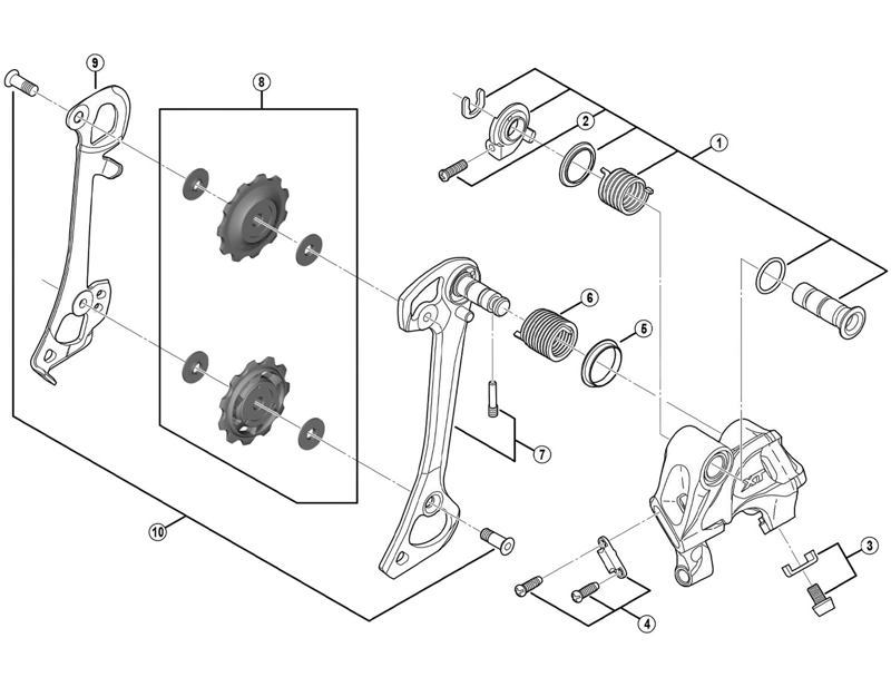Balfes Bikes Shimano XT RD-T780 inner plate | Free postage over £30, £10 off first order, price match & 0% finance.
