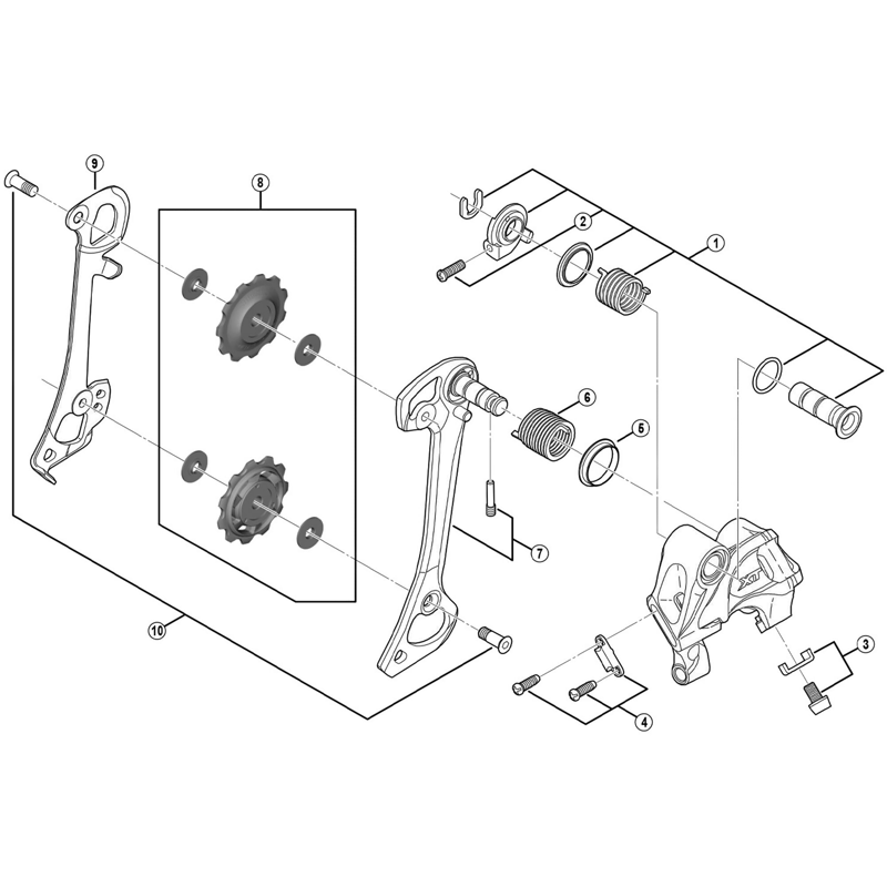 Balfes Bikes Shimano XT RD-T780 inner plate | Free postage over £30, £10 off first order, price match & 0% finance.