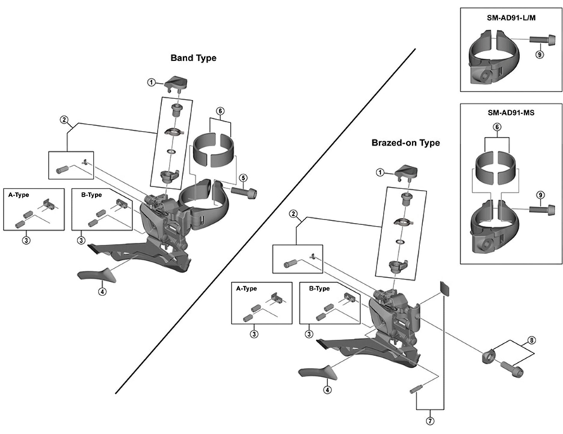 Balfes Bikes Shimano Dura Ace FD-R9100 clamp bolt and radius washer - M5 x 15 mm | Free postage over £30, £10 off first order, price match & 0% finance.