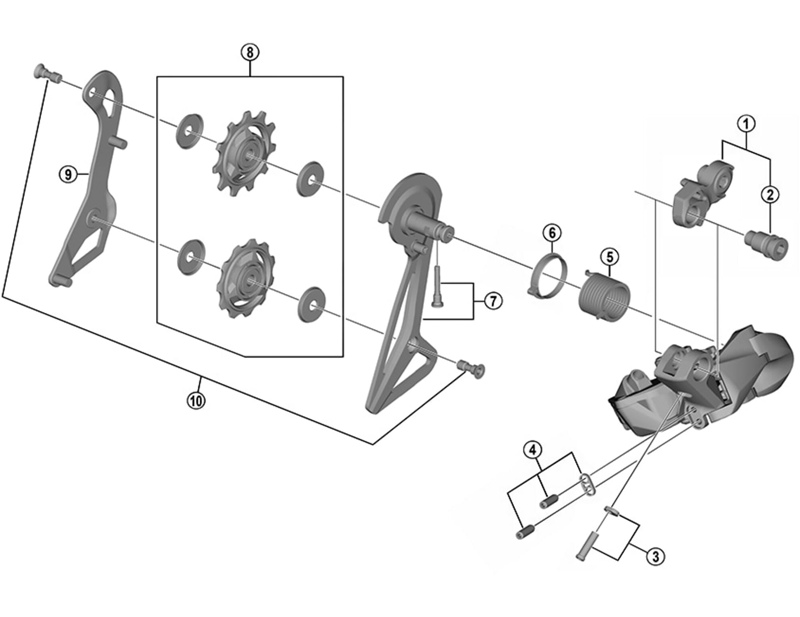 Balfes Bikes Shimano Dura Ace RD-R9150 outer plate and fixing bolt | Free postage over £30, £10 off first order, price match & 0% finance.